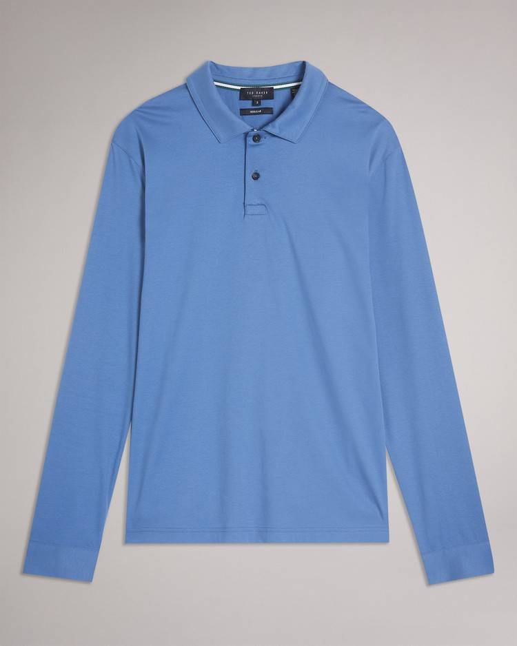 Magliette Polo Ted Baker Toler Uomo Blu Scuro | SKIGB8059