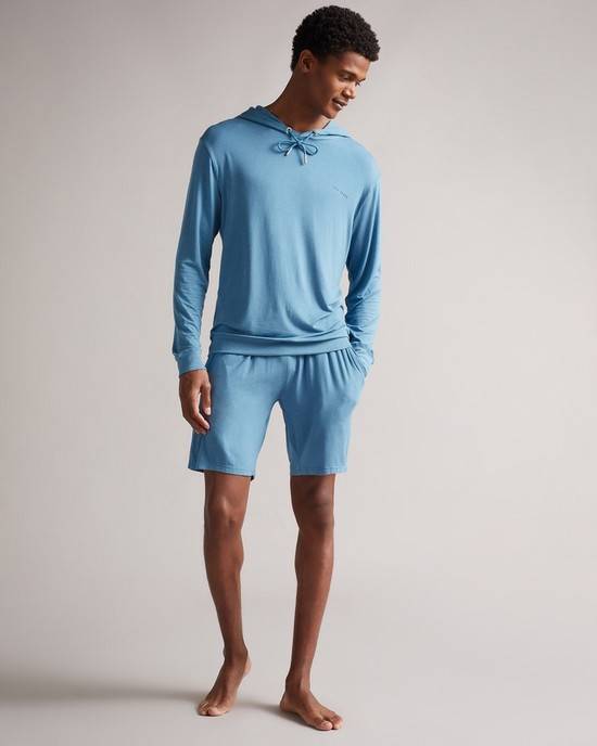 Abbigliamento Da Notte Ted Baker Goosse Uomo Blu | PCYFD3089