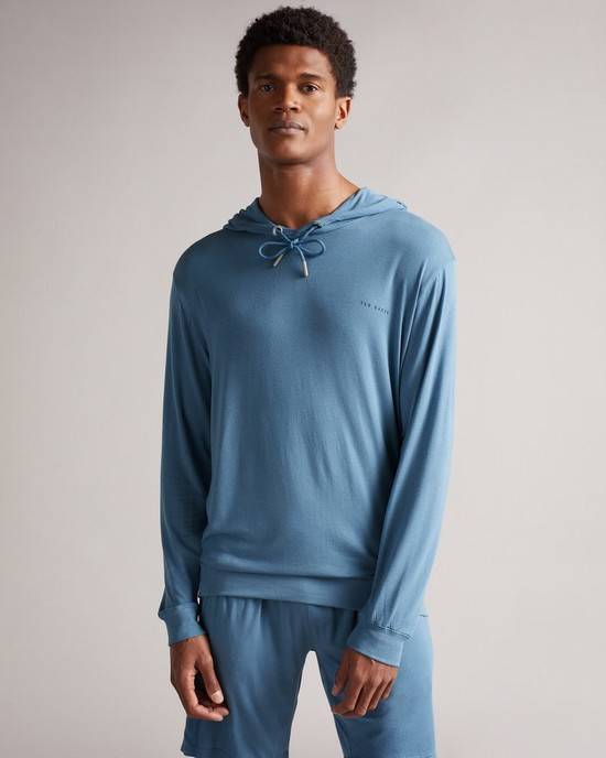 Abbigliamento Da Notte Ted Baker Ternn Uomo Blu | BMIFK9307