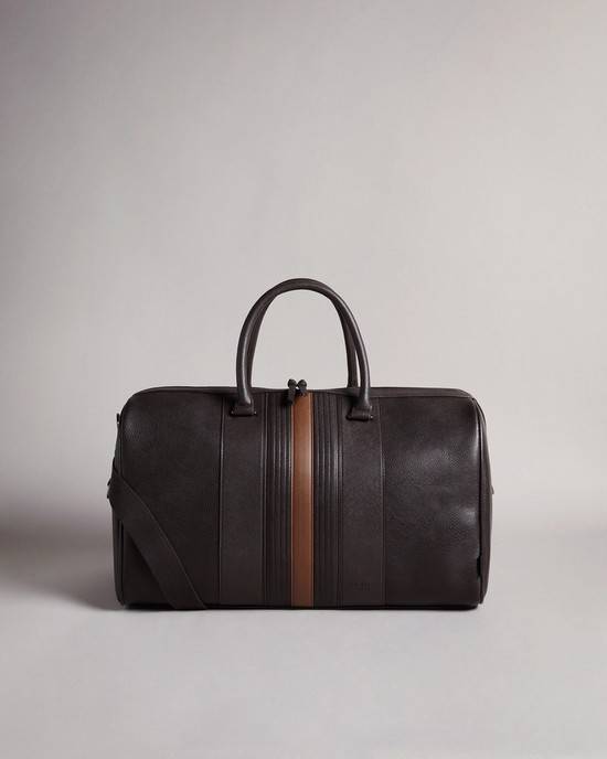Borsa Da Weekend Ted Baker Evyday Uomo Marroni Cioccolato | HOQZB2673