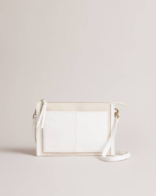 Borse A Tracolla Ted Baker Aksia Donna Bianche | SMRJY7134