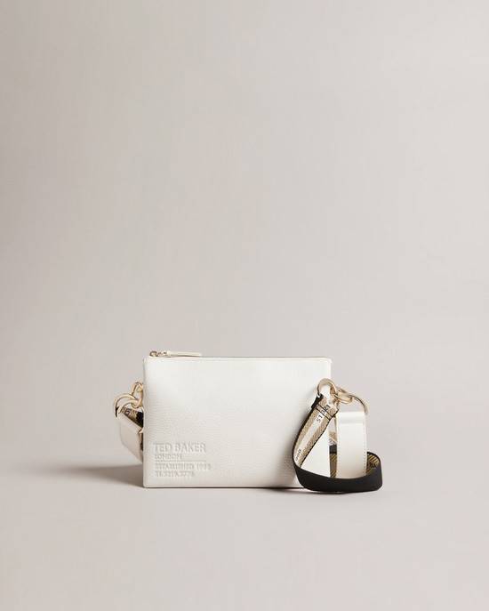Borse A Tracolla Ted Baker Delphia Donna Bianche | WPGNT3695