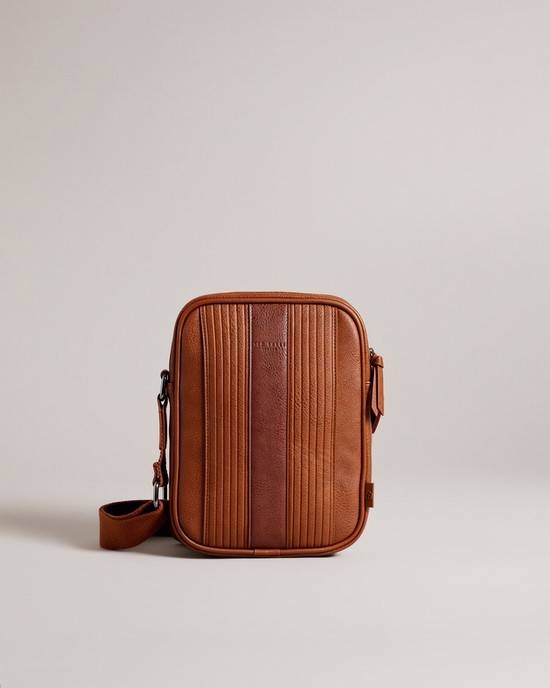 Borse A Tracolla Ted Baker Everton Uomo Marroni | PARIC9354