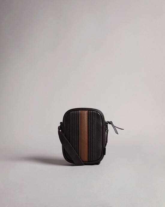 Borse A Tracolla Ted Baker Evver Uomo Marroni Cioccolato | ELVXA7301