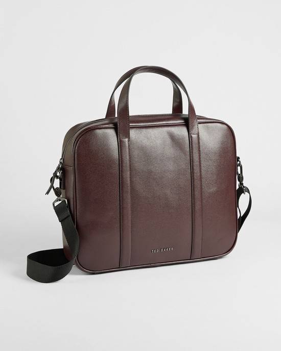Borse Per Documenti Ted Baker Strath Uomo Bordeaux | LSTKE7062