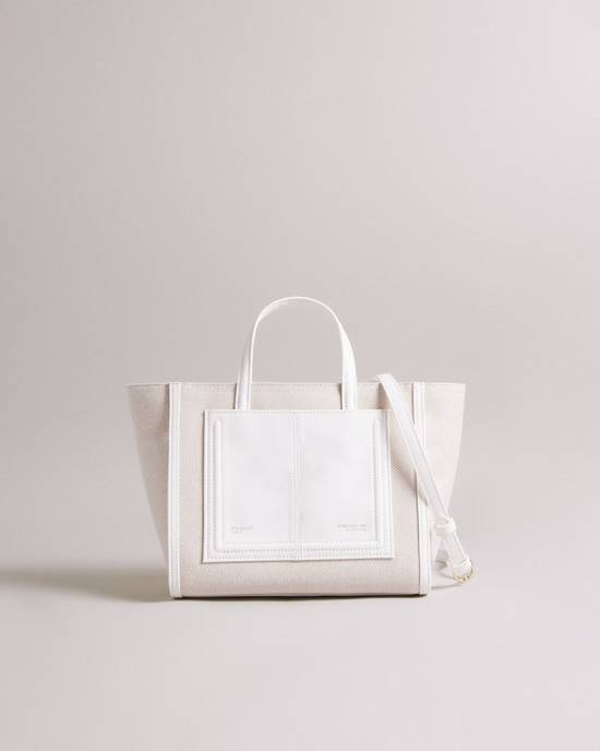 Borse Tote Ted Baker Aksanna Donna Bianche | XFSBZ8605