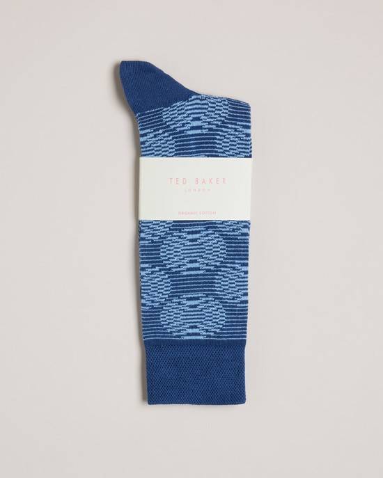 Calzini Ted Baker Circsok Uomo Blu | WGPRQ4613