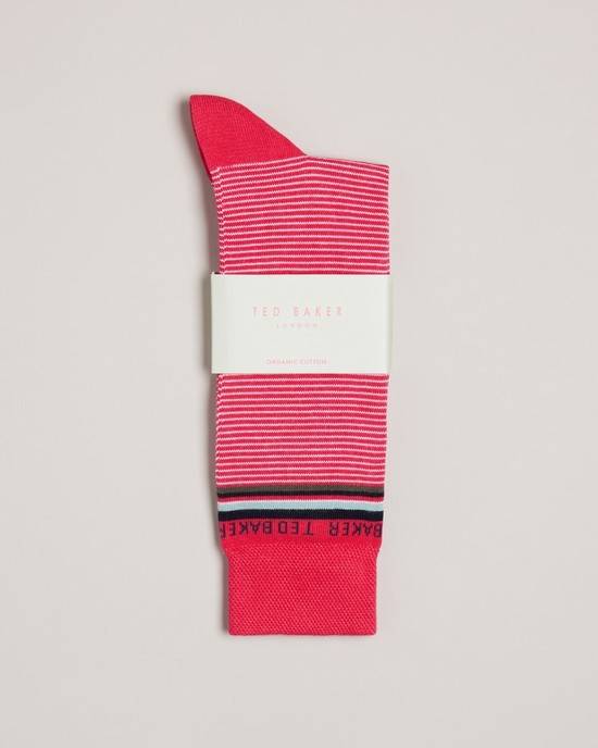 Calzini Ted Baker Finestr Uomo Rosa | BULOF3290