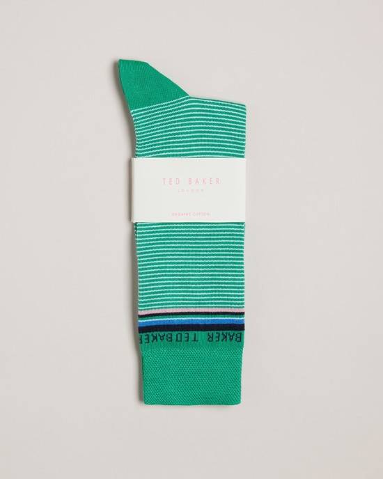 Calzini Ted Baker Finestr Uomo Verdi | HQVJI9318