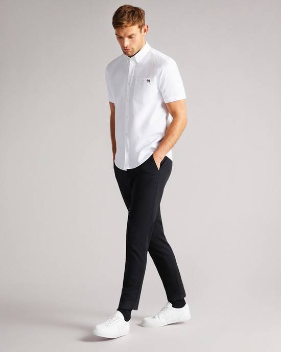 Camicie Ted Baker Capsho Uomo Bianche | ZUXEH5084