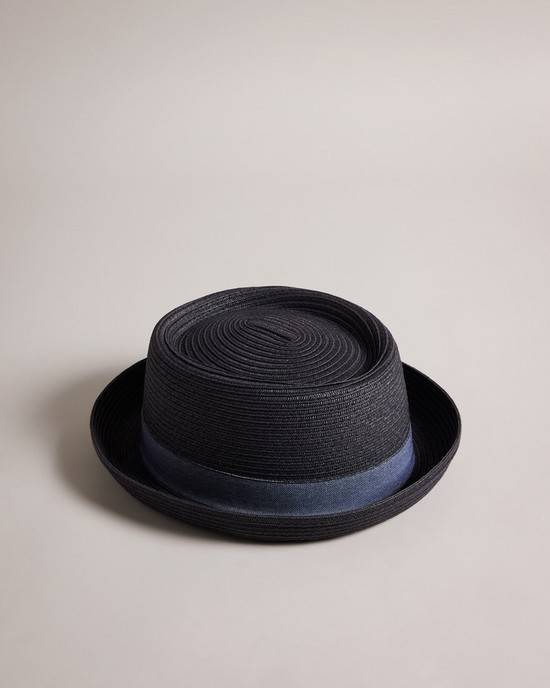 Cappelli Ted Baker Axelly Uomo Nere | CKVML0127