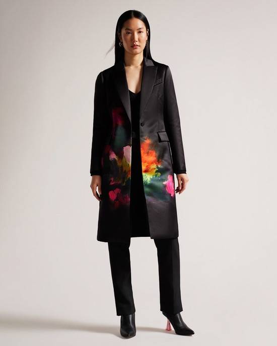 Cappotti Ted Baker Anastay Donna Nere | IJTEX6475