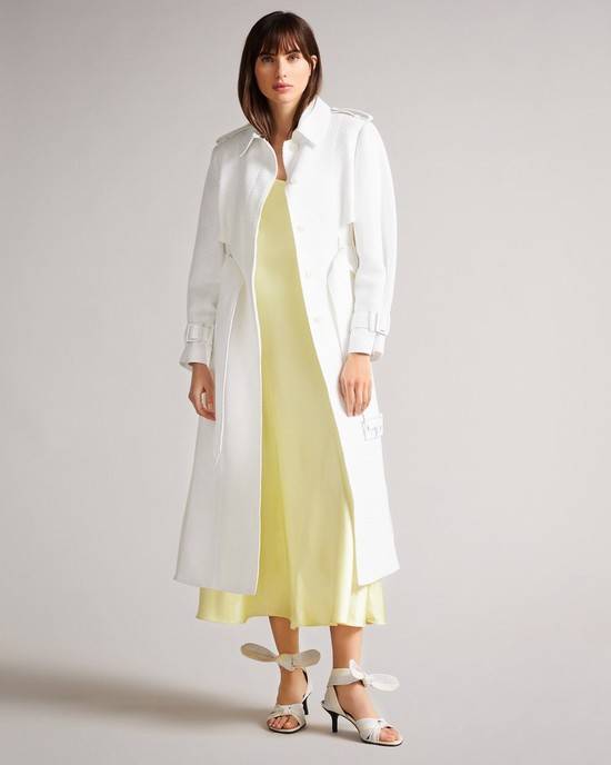 Cappotti Ted Baker Pira Donna Bianche | XGCEB1273