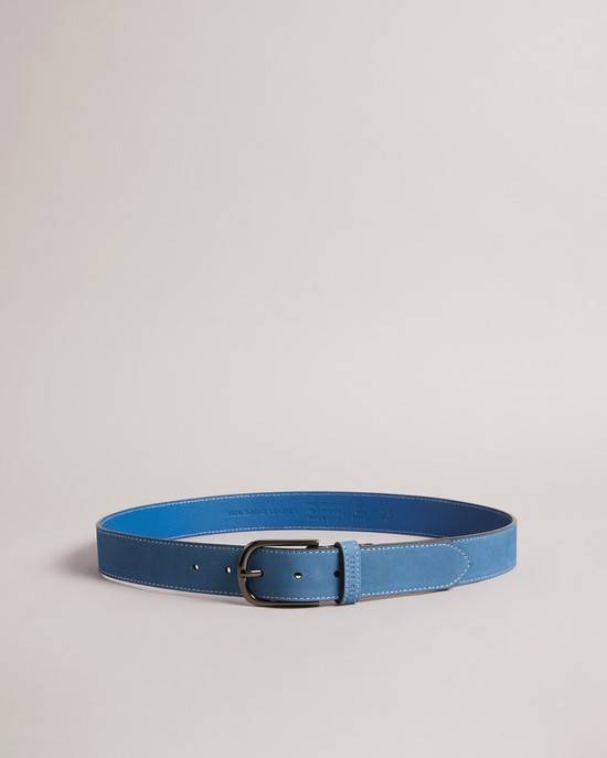 Cinture Ted Baker Grisham Uomo Blu | TLJGV8539