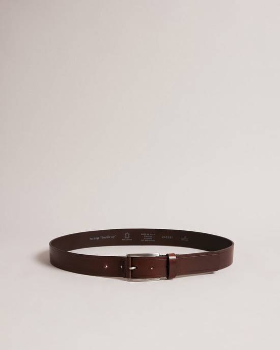 Cinture Ted Baker Linded Uomo Marroni | EJCPV2479