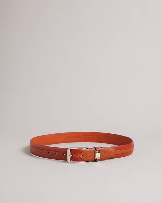 Cinture Ted Baker Siymon Uomo Marroni | QGFUV4576