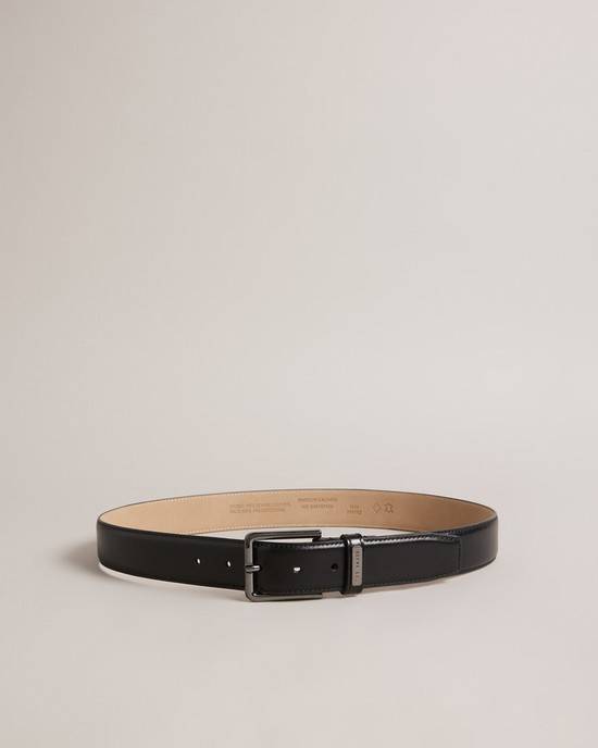 Cinture Ted Baker Wizerd Uomo Nere | VEXNS4531