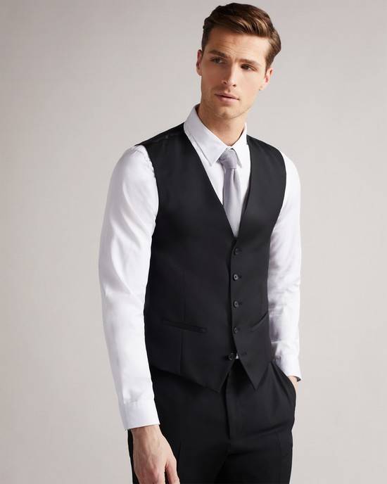 Completo Ted Baker Dundews Uomo Nere | IPHAS6820