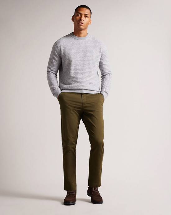 Completo Ted Baker Genbee Uomo Khaki | AKDSB4016