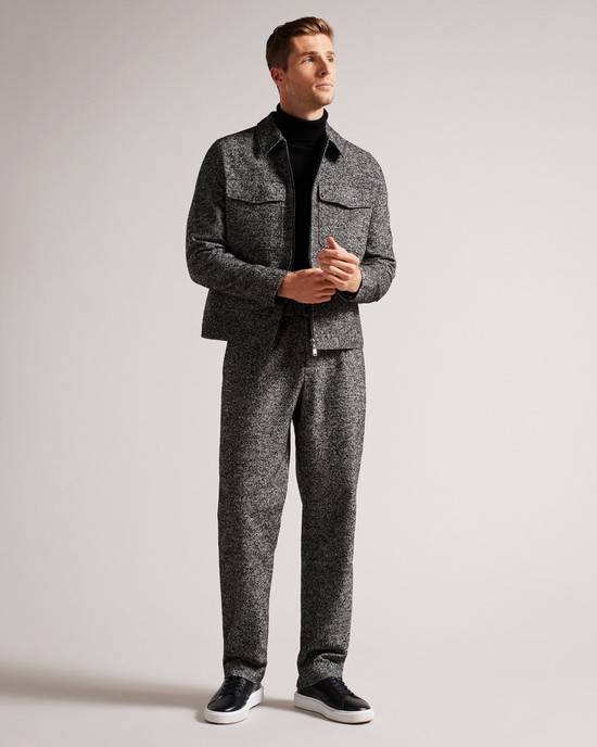 Completo Ted Baker Kensey Uomo Nere | RKVWM7610