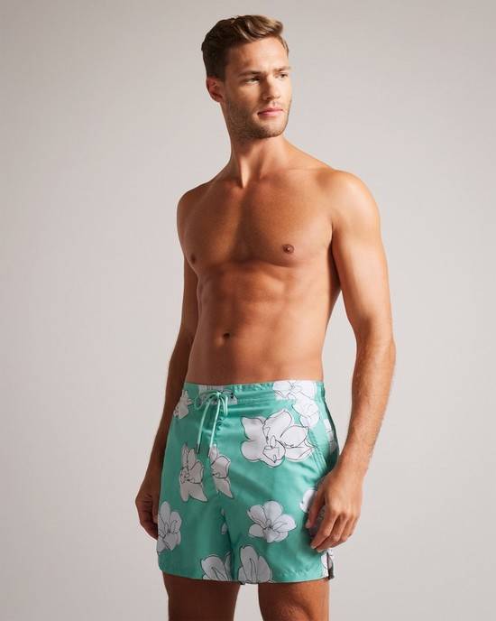 Costumi Da Bagno Ted Baker Ampbell Uomo Menta | SKPTI5908