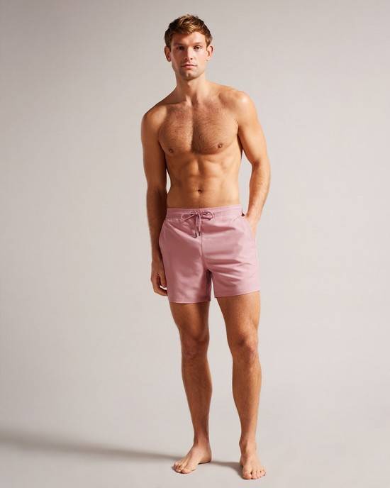 Costumi Da Bagno Ted Baker Hiltree Uomo Rosa | XBKPR1840