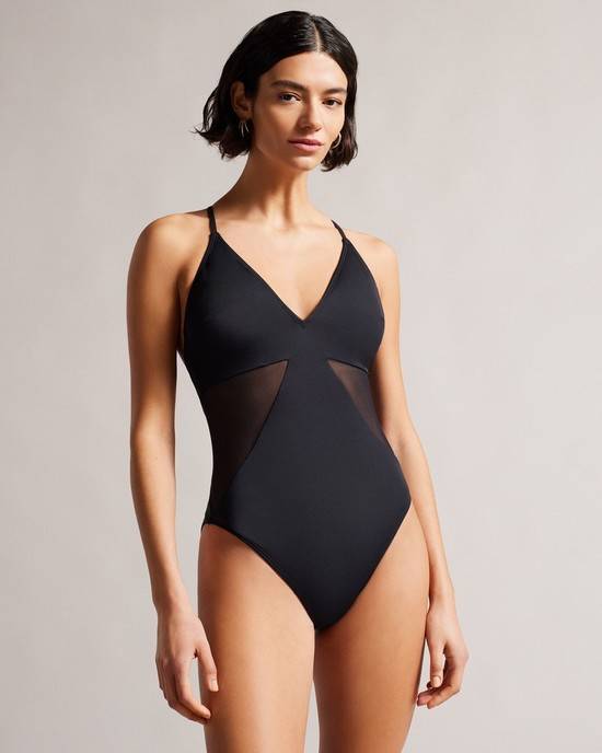 Costumi Da Bagno Ted Baker Maabel Donna Nere | CMXHB9502