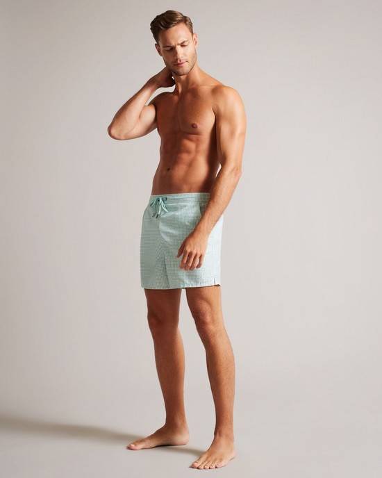 Costumi Da Bagno Ted Baker Popov Uomo Menta | EGNCF4897