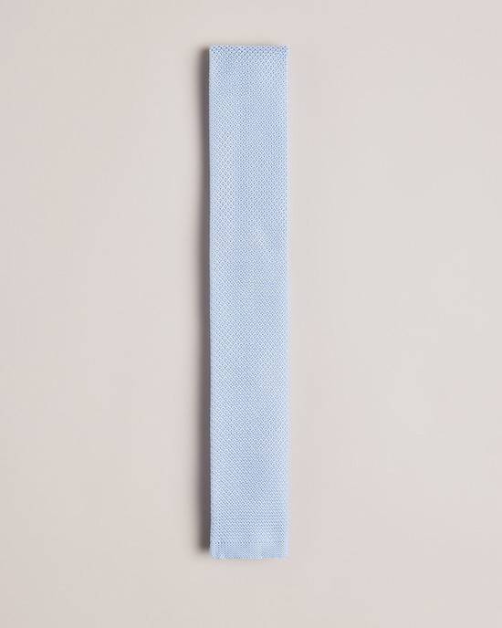 Cravatte Ted Baker Kallino Uomo Blu Chiaro | KJERZ4526