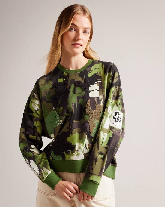 Felpe Ted Baker Hensely Donna Verdi Chiaro | SUFMC5261