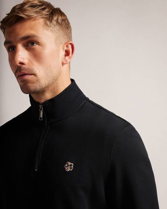 Felpe Ted Baker Kilbrn Uomo Nere | SWPNQ3490