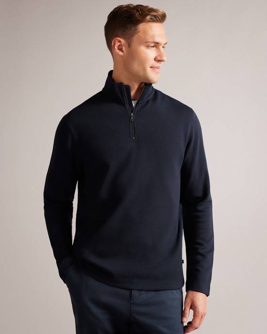 Felpe Ted Baker Morric Uomo Blu Marino | DWBSU5264