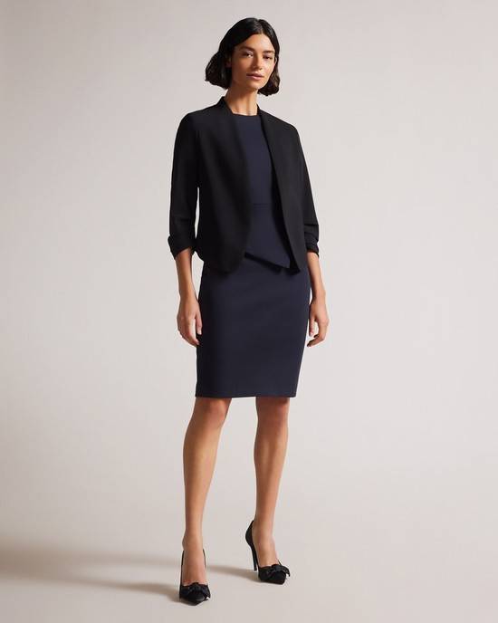 Giacca Ted Baker Popy Donna Nere | KXQZJ1329
