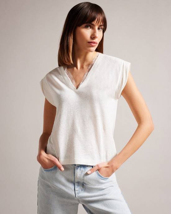 Gilet Ted Baker Effiy Donna Bianche | VPRTO9506