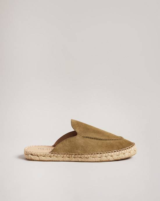 Infradito Ted Baker Hensin Uomo Verdi Scuro | NJTKX7862