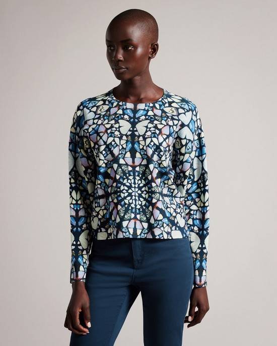 Jumpers Ted Baker Ashlina Donna Blu | XGCLF5461
