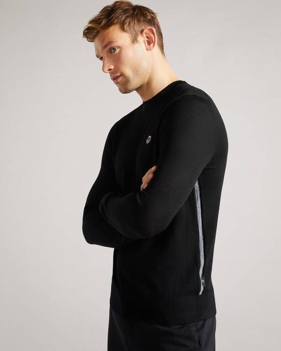 Jumpers Ted Baker Cardiff Uomo Nere | WVDTP9087