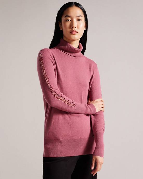 Jumpers Ted Baker Maevia Donna Viola Profondo | QKEWX7913