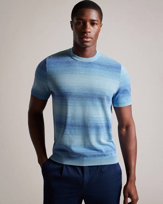 Jumpers Ted Baker Notte Uomo Blu Scuro | FDELK3102