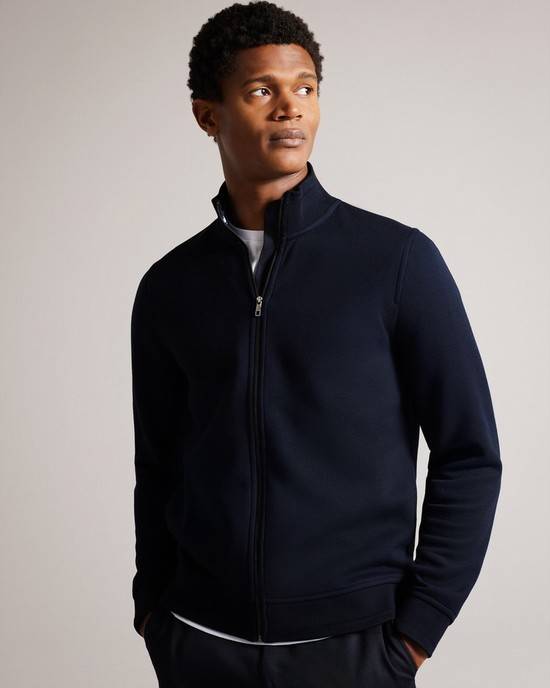 Jumpers Ted Baker Tymos Uomo Blu Marino | UTPEW9728