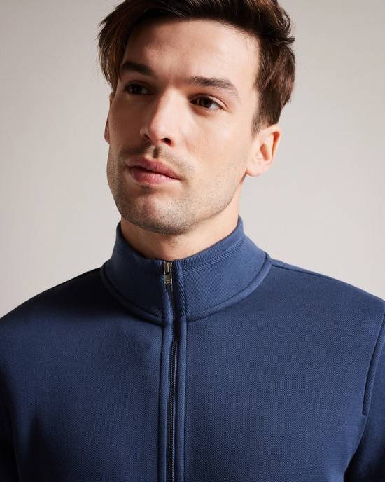 Jumpers Ted Baker Tymos Uomo Blu Scuro | ZKHIO0132