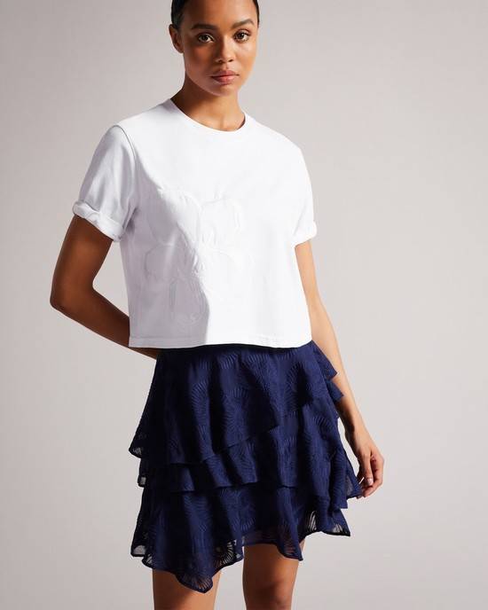 Magliette Ted Baker Carmyn Donna Bianche | TDAUW0279