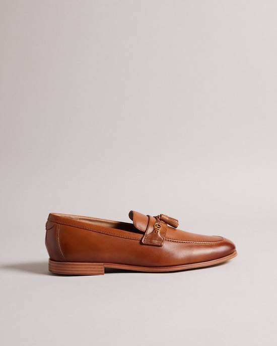 Mocassini Ted Baker Ainsly Uomo Marroni | QJUNM7920