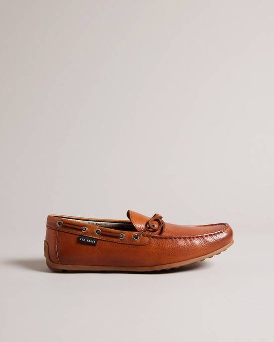 Mocassini Ted Baker Kenneyp Uomo Marroni | XWIML0724