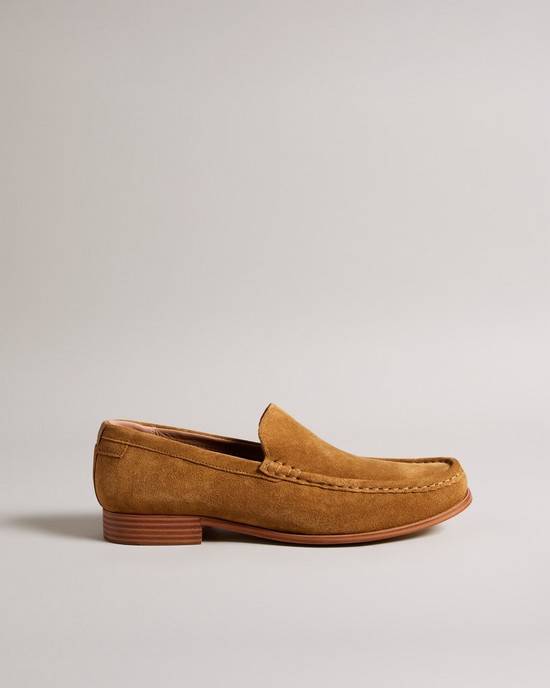 Mocassini Ted Baker Labis Uomo Marroni | RPXCT3614