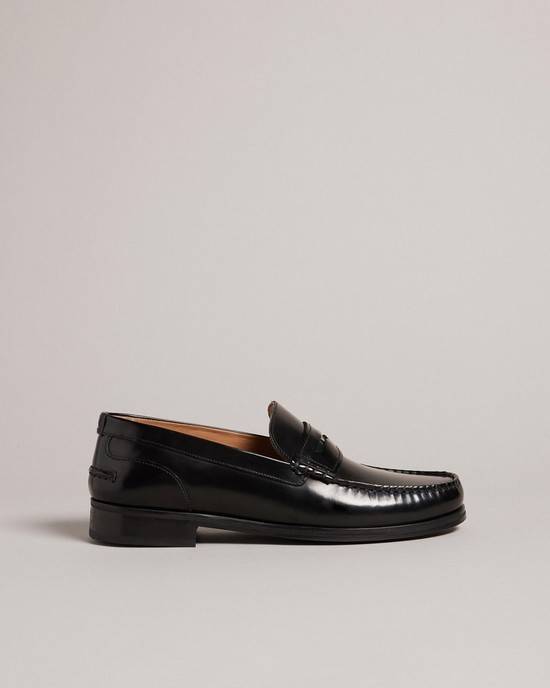 Mocassini Ted Baker Tiryme Uomo Nere | DFRCM2180