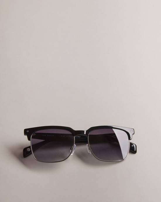 Occhiali da Sole Ted Baker Flloyd Uomo Nere | IRFZW0695