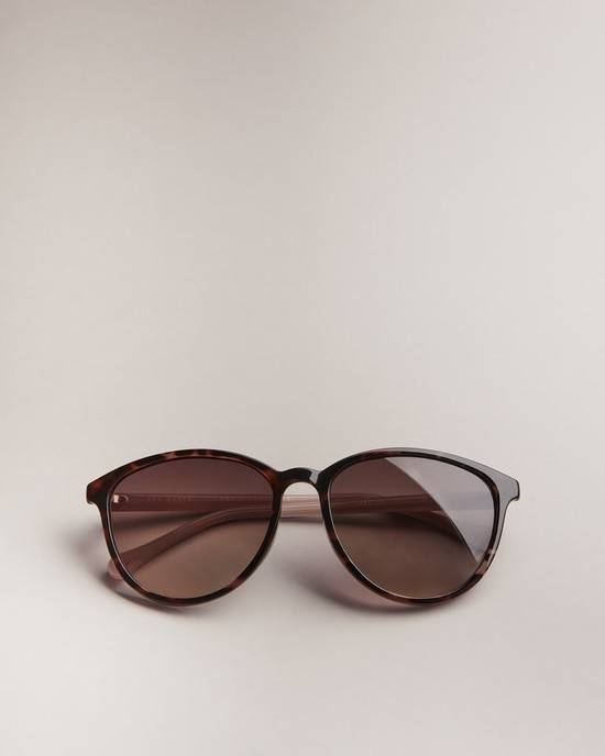 Occhiali da Sole Ted Baker Tiernie Donna Nere | DCUQE4615
