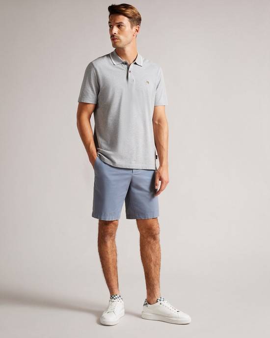 Pantaloncini Ted Baker Ashfrd Uomo Blu | AKSHT1924