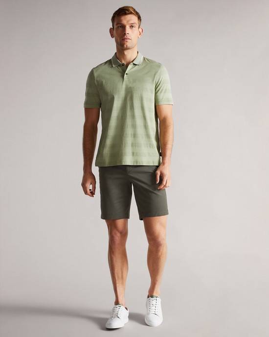 Pantaloncini Ted Baker Ashfrd Uomo Khaki | BHJMX0298